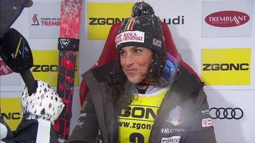 Federica brignone: '2ª manche da tutto o niente, il mio primo back-to-back è incredibile'