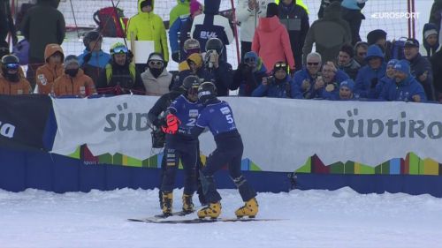 Bormolini vince la finale azzurra contro coratti nel pgs di carezza