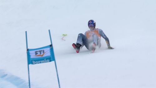 Stelvio da dimenticare per paris: esce subito anche in super g