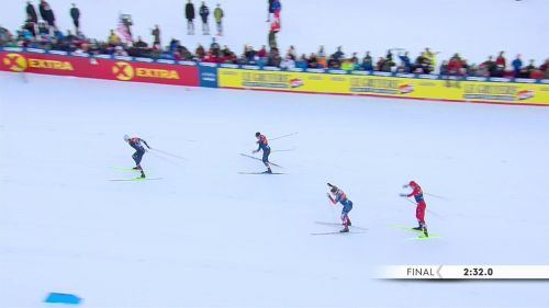 Non c'è klaebo, doppietta francia nella sprint! vince chanavat