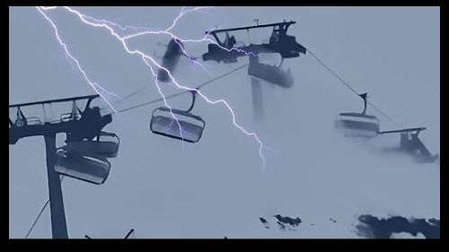 Paura a cervinia: raffiche di vento fino a 100 km/h scuotono la seggiovia del cretaz