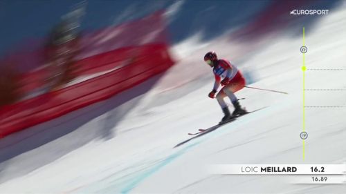 Meillard comanda il gigante: rivedi la manche del professore