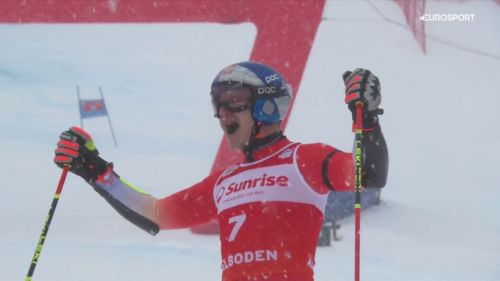 Adelboden incorona marco odermatt, il video della quinta vittoria di fila nel tempio del gigante
