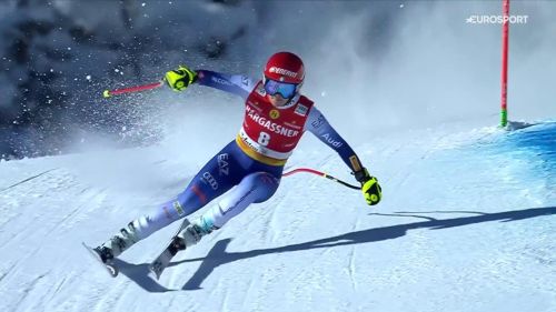 Pirovano ai piedi del podio nella discesa di sankt anton. quarta in discesa, il video