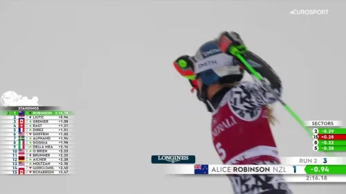 Vince ancora Robinson: suo il primo gigante di Tremblant, video della 2a manche