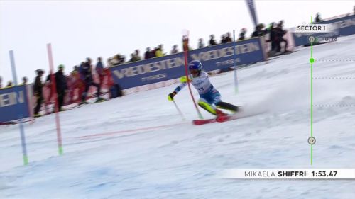 Shiffrin regala l'oro agli usa: il video della sua combinata con breezy johnson