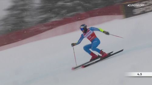 Alex vinatzer è 6° dopo la prima manche ad adelboden, il video dal tempio del gigante