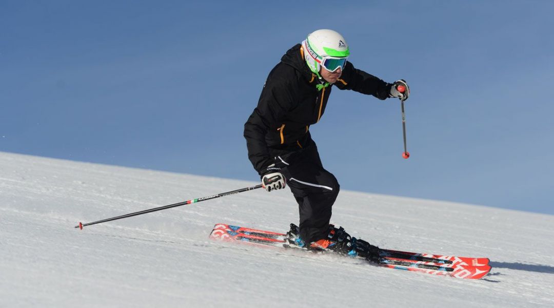 Andrea Odinotte al test di Atomic Redster Doubledeck 3.0 GS (2016)