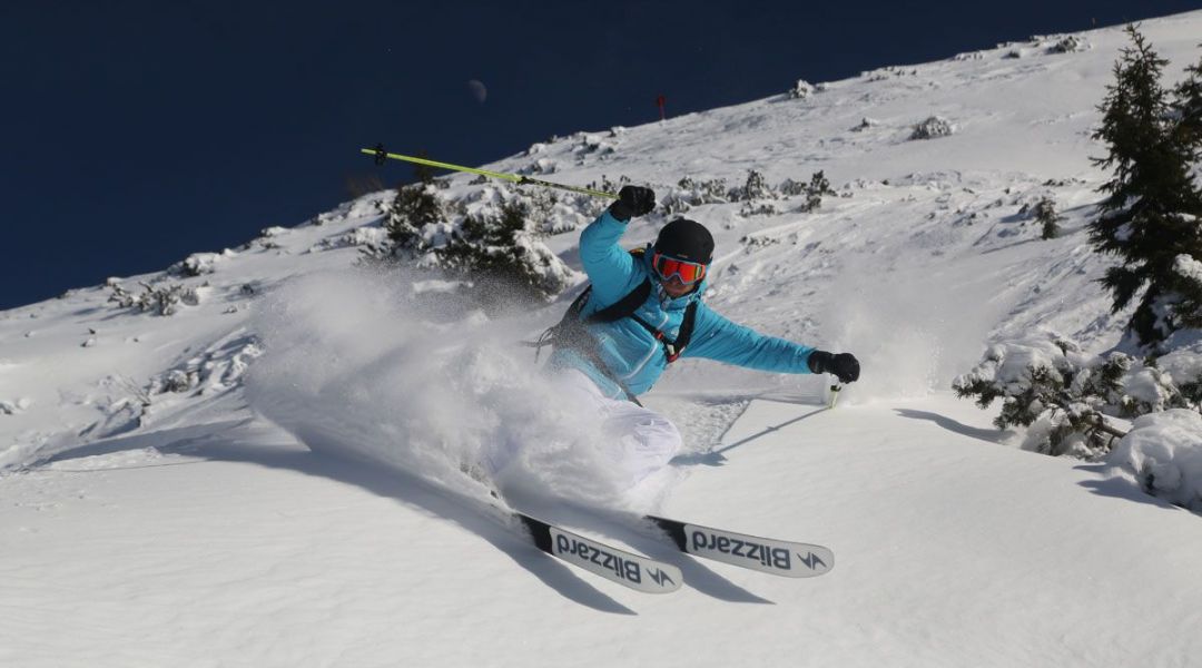 Paolo Pernigotti al test di Blizzard Cochise (2016)