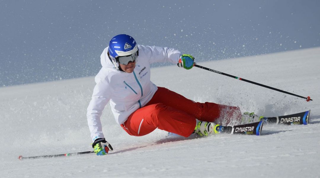 Giulia Gianesini al test di Dynastar Omeglass Pro Ti R21 Racing (2016)