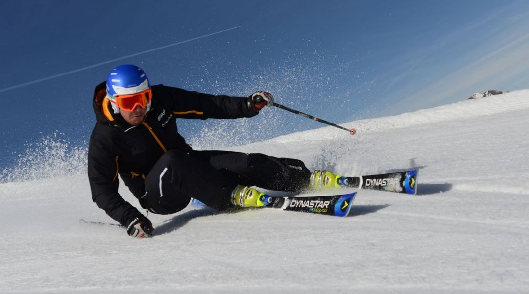 Denis Kaneider al test di Dynastar Omeglass Pro Ti R21 Racing (2016)