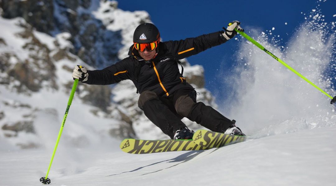 Marco Suppa al test di Blackcrows Anima (2017)