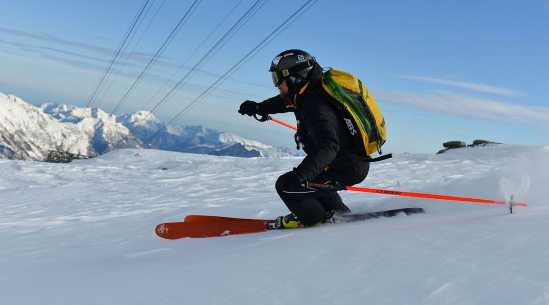 Paolo Pernigotti al test di K2 Pinnacle 105 (2017)