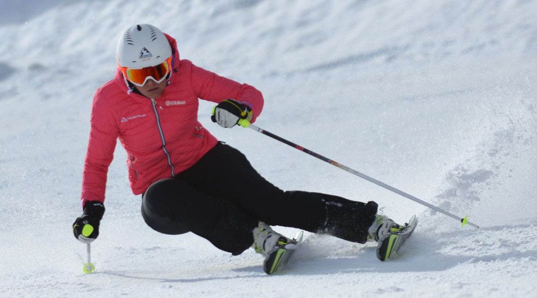 Giulia Gianesini al test di Salomon X-race LAB 165 (2017)