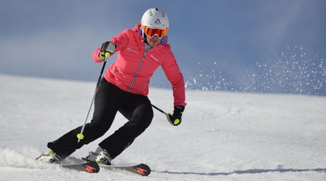 Giulia Gianesini al test di Blizzard SRC (2017)