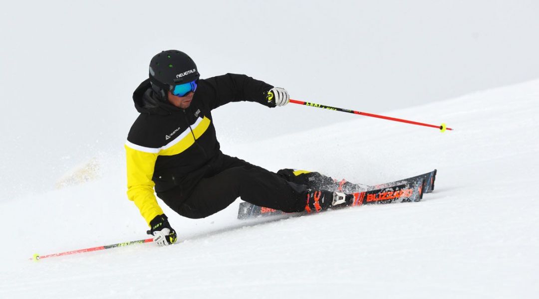 Federico Salvagno al test di Blizzard SRC Piston (2018)