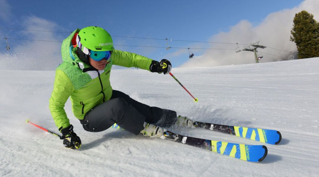 Giulia Gianesini al test di Salomon X-race Lab 165 SL (2018)