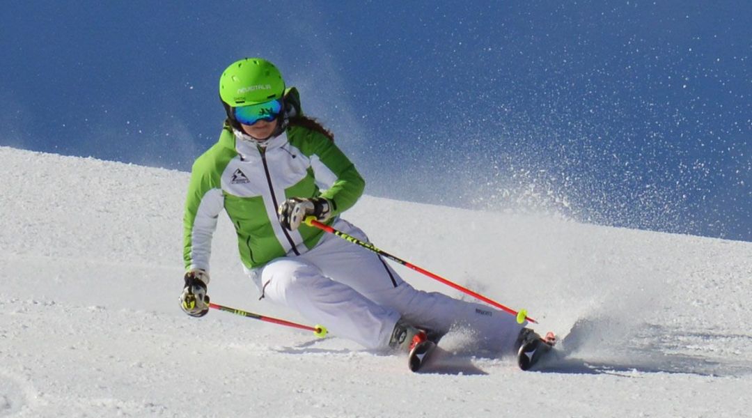 Isabel Anghilante al test di Atomic Redster S9 (2018)