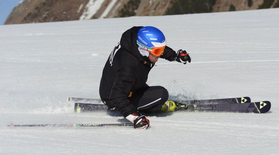 Denis Kaneider al test di Fischer RC4 Worldcup RC  (2016)