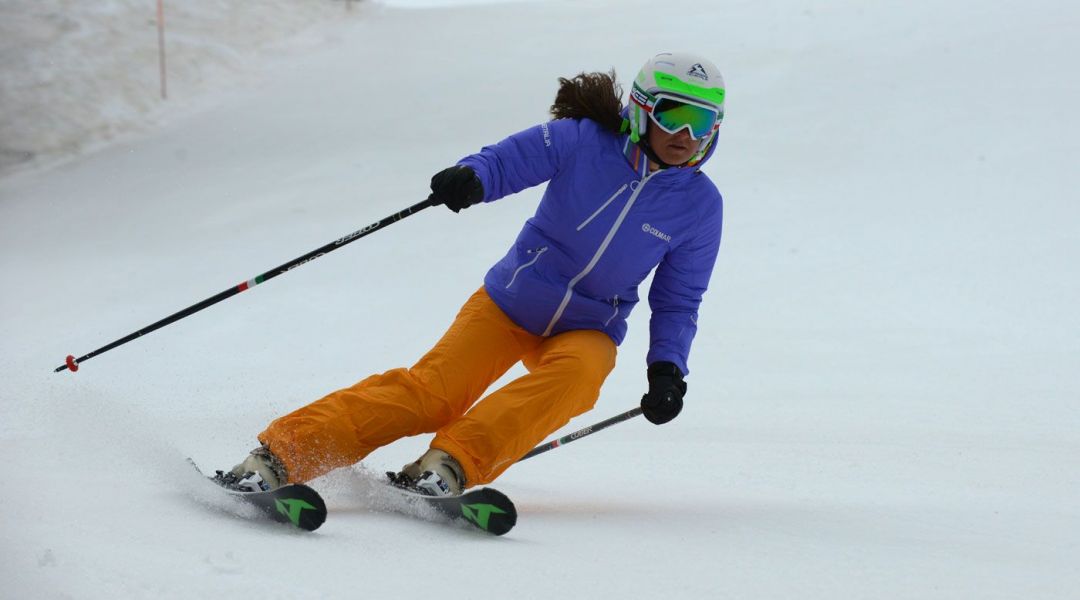 Francesca Rudisi al test di Nordica Dobermann Spitfire EDT (2015)