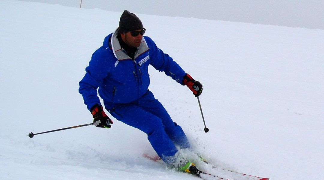 Paolo Ferrari al test di Atomic Redster Edge Gs (2013)