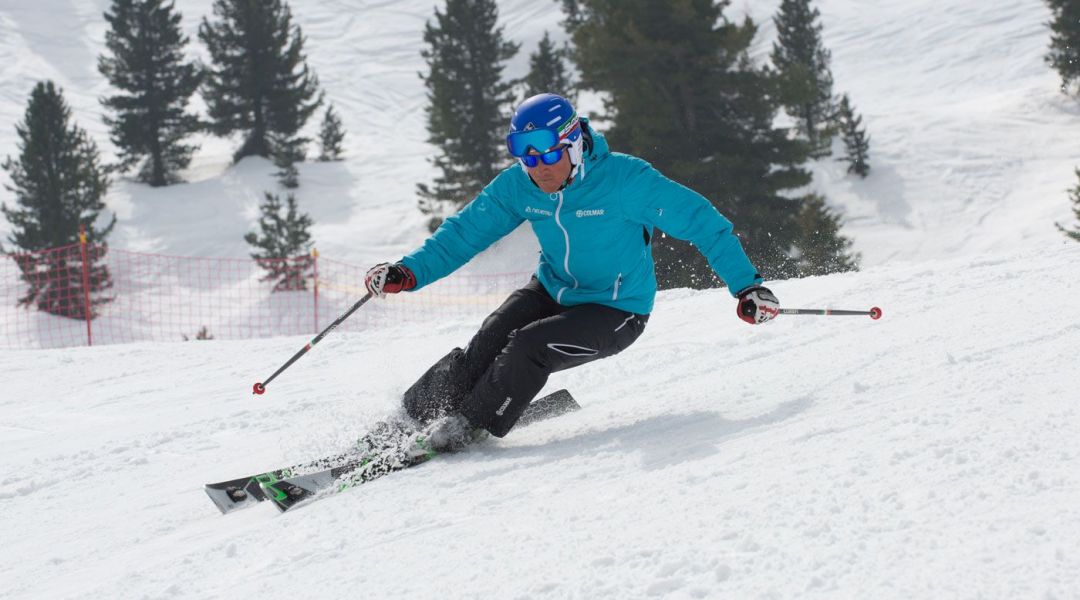 Stefano Belingheri al test di Volkl Racetiger Speedwall GS UVO (2015)