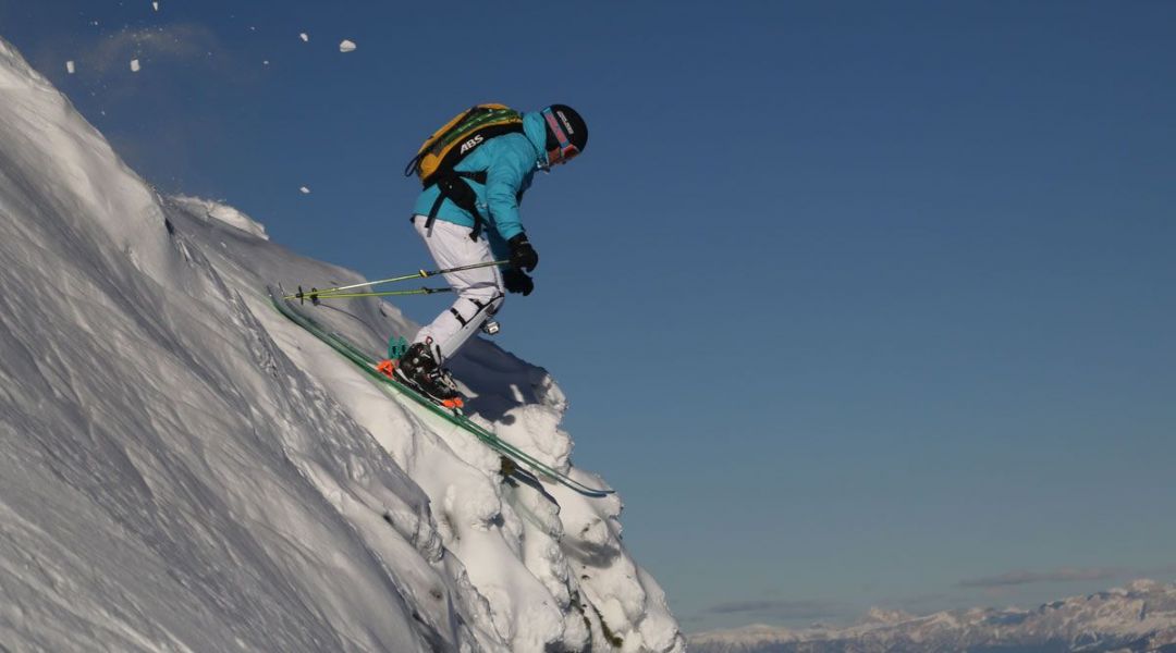 Paolo Pernigotti al test di Volkl One (2016)