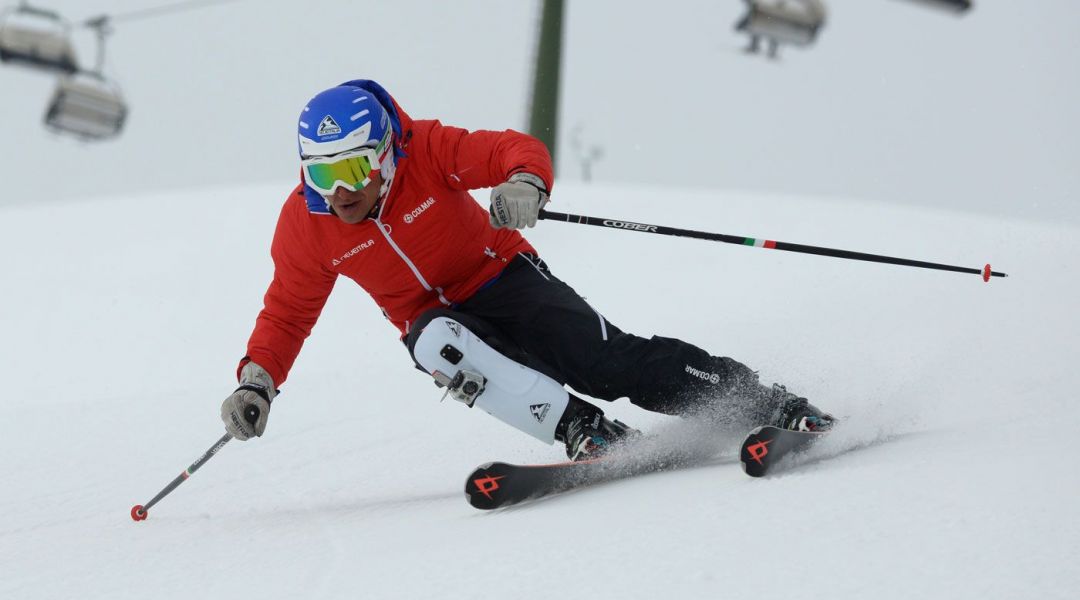 Tiziano Riva al test di Volkl Racetiger Speedwall SL UVO (2015)