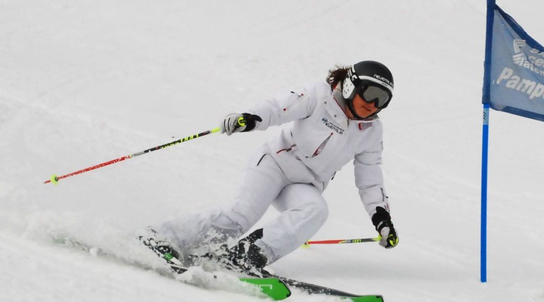 Cristina Ducoli al test di Elan GSX Fusion (2014)