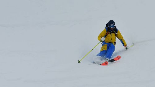 Alex Favaro al test di Blizzard Brahma 82 (2020)