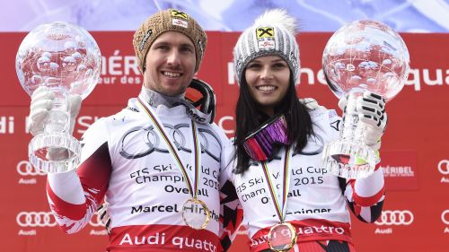 Hirscher chiude i conti per la sua quarta Coppa del Mondo assoluta in gigante, poi 24 ore più tardi va a prendersi tutto in slalom. Terzo dopo la 1^ manche dietro a Gross e Kristoffersen, regala e si regala una discesa perfetta, vincendo con oltre 8 decimi su Razzoli e prendendosi così, con la sfera di cristallo di slalom, anche il primo “triplete” di coppe (generale, slalom e gigante), impresa che replicherà altre tre volte.