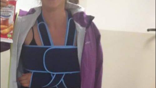 Anais Chevalier investita mentre si allena in bici, ne esce con una clavicola fratturata