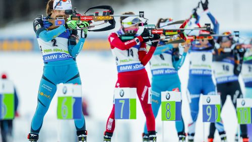 Staffetta Femminile Pokljuka - Start List