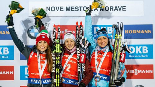 Dorothea Wierer: 'Avevo un dito congelato'; Martin Fourcade: 'Nell'ultimo giro ho voluto condividere la mia gioia'