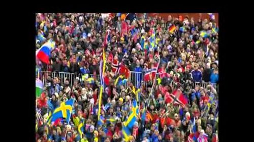 Svendsen vs bjørndalen Östersund 2008 mass start