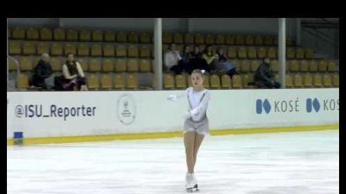 Alisa fedichkina (rus) - jgp riga 2015 - free program