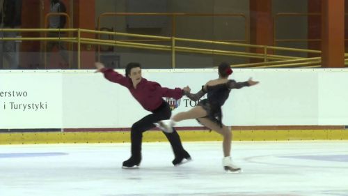 Lorraine mcnamara / quinn carpenter (usa) - jgp torun 2015 - free dance