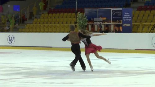 Christina carreira / anthony ponomarenko (usa) - jgp torun 2015 - free dance