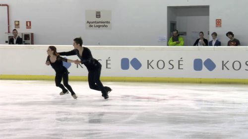 Marie-jade lauriault / romain le gac (fra) - jgp logroño 2015 - free dance