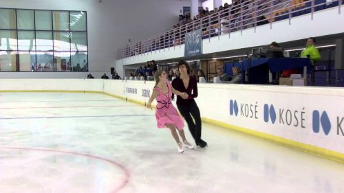 Elliana pogrebinsky / alex benoit (usa) - jgp logroño 2015 - free dance