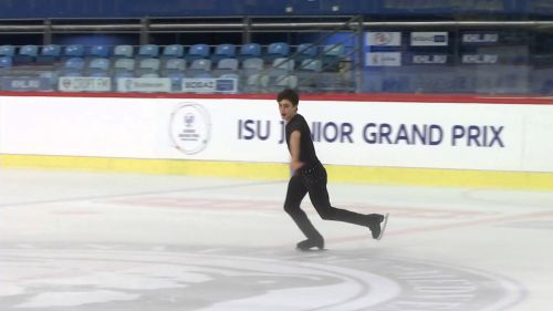 Mattia dalla torre (ita) - jgp zagreb 2015 - short program