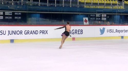 Sara casella (ita) - jgp zagreb 2015 - short program