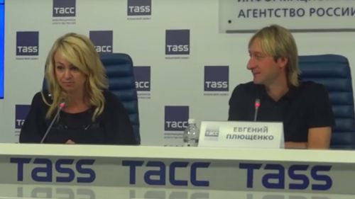Evgeni plushenko - press conference 14/10/2015