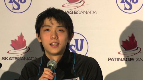 Yuzuru hanyu (jpn) - skate canada 2015, lethbridge - free skate press conference