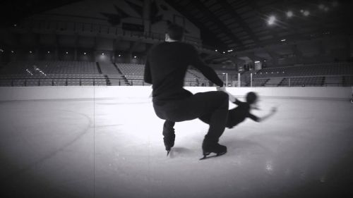 Courmayeur on ice 2015 ( backstage liubchenko-sanchis )