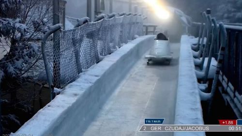 Altenberg coppa europa bob 2020-21  - allenamenti ufficiali 06-01-2021