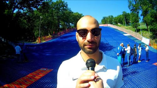 Scia con le stelle 2018 - intervista a michele godino