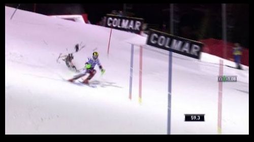 Sci, drone cade accanto a hirscher: disavventura per il campione