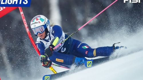 Federica brignone è seconda nel gigante di  killington 2019