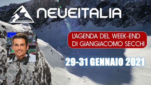 L'agenda del week-end di giangiacomo secchi 29 -31 gennaio 2021